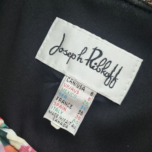 Joseph Ribkoff | Floral and Texured Light Jacket - Picture 8 of 8